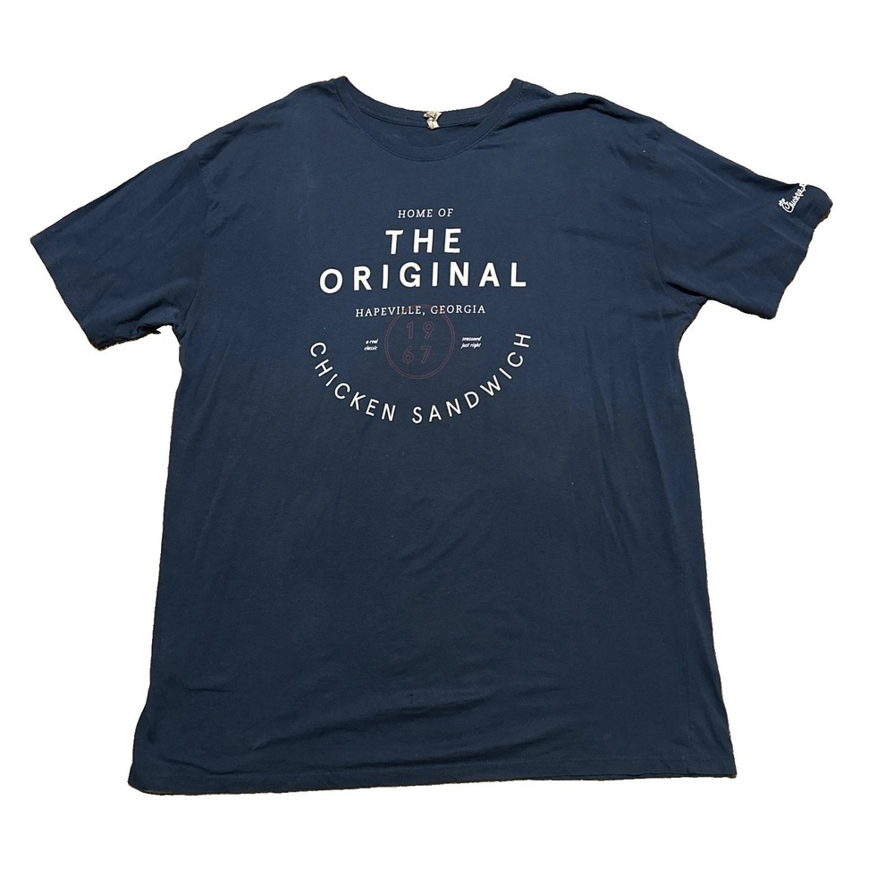 Chick-fil-A Tshirt 2XL Teal Color Unisex
